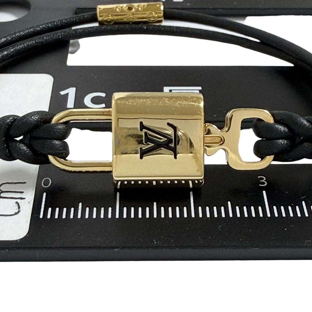 LOUIS VUITTON Black Charm Bracelet - Picture 7 of 10